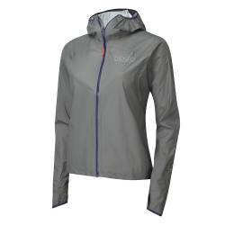 OMM - Halo Jacket W's - Grey 
front side - Den ultimative løbejakke