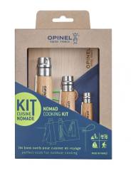 Opinel Nomad Cooking Kit 4 dele - Bøg  outdoorpro.dk