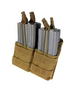 M4 Double Open-Top Mag Pouch Coyote thumbnail