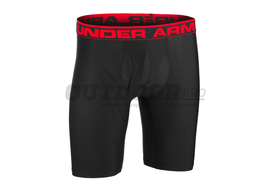 Under Armour UA Original 9 Inch Boxerjock HeatGear, Sort - M thumbnail