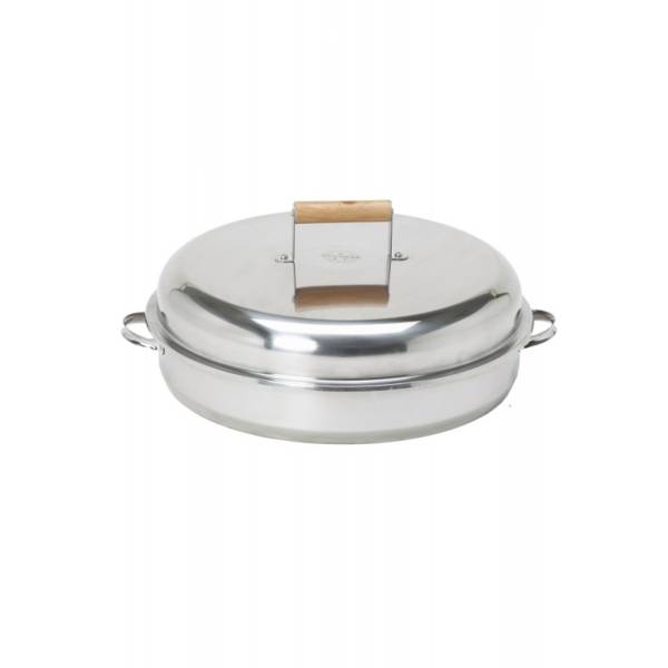 Smoking Pan 42 cm, stainless steel with
