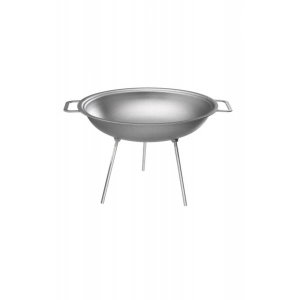 Wok Pan with legs, hot-rolled steel