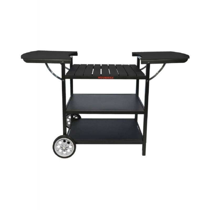 Flexi Summer Kitchen Cart, black with a thumbnail