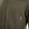 Aclima Leisurewool Woven Wool Shirt Man Ranger Green - pocket