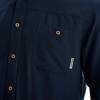 Aclima Leisurewool Woven Wool Shirt Man Navy Blazer - pocket