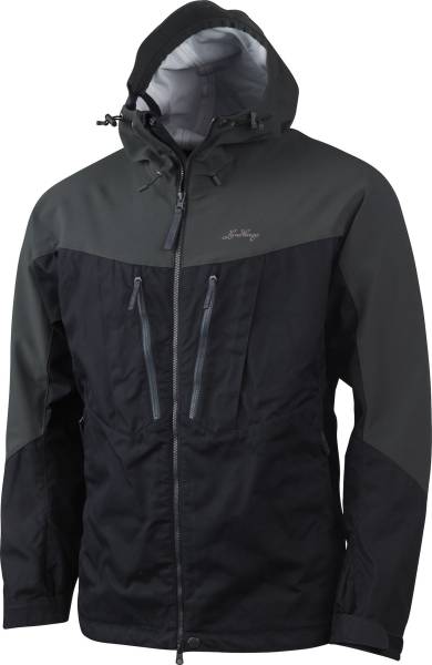 Lundhags Makke Pro Jacket Men - Black-Charcoal - outdoorpro.dk - front