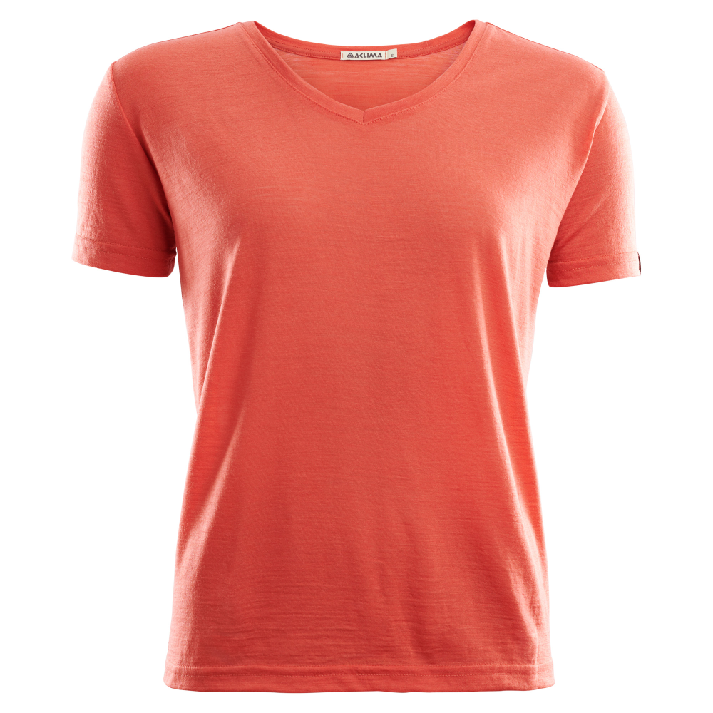 Aclima Lightwool T-Shirt Loose Fit Woman - Burnt Sienna - XL thumbnail
