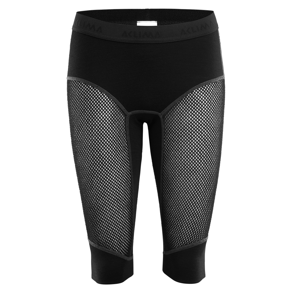 Woolnet Long Shorts Woman - Jet Black - XS thumbnail