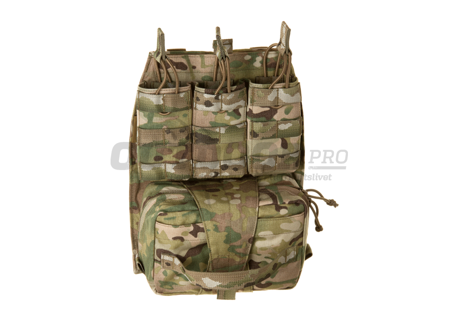 Back Panel With MED Pouch and Triple M4 5.56 - Multicam thumbnail