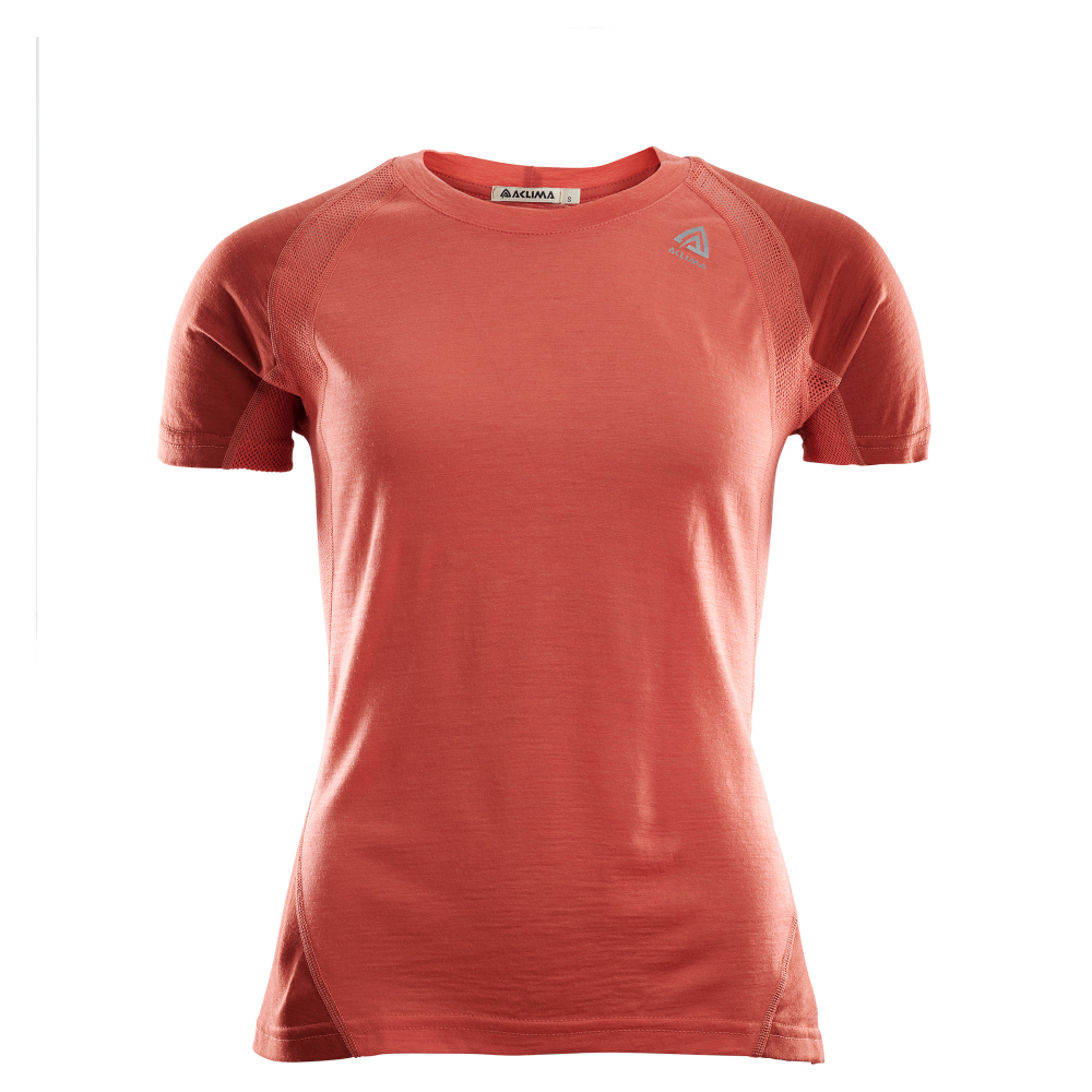 Lightwool Sports T-shirt Woman Burnt Sienna / Red Ochre - XXS thumbnail