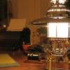 Petromax HK500 brass electro (Table lamp)
