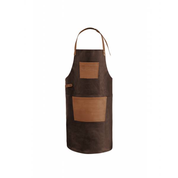 Petromax Buff Leather Apron with neck strap - outdoorpro.dk