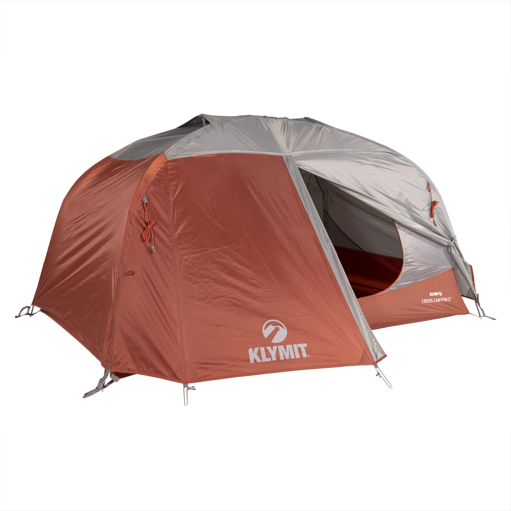 Klymit Cross Canyon 2 Tent - Red/Grey thumbnail