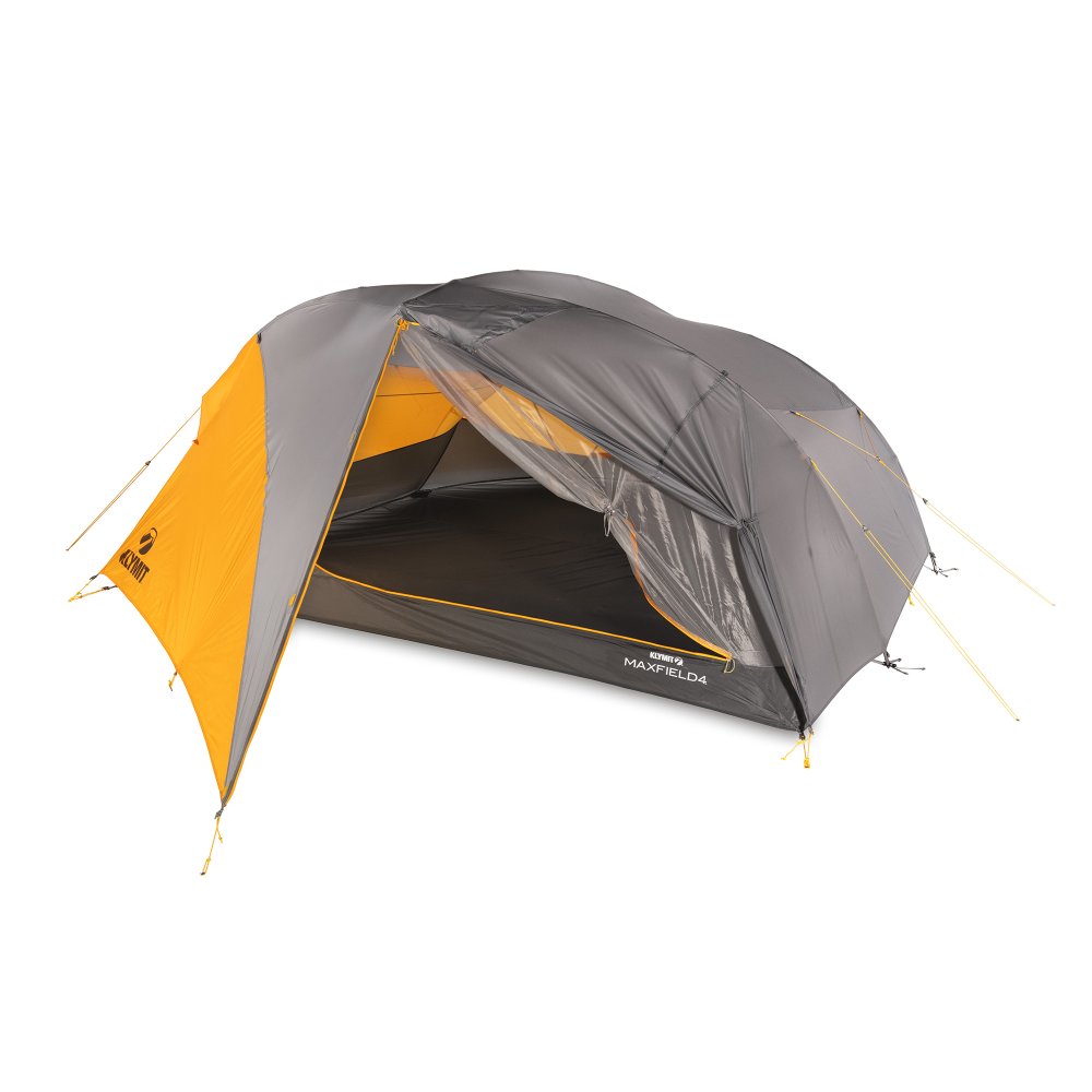 Klymit Maxfield 4 Tent - Orange/Grey