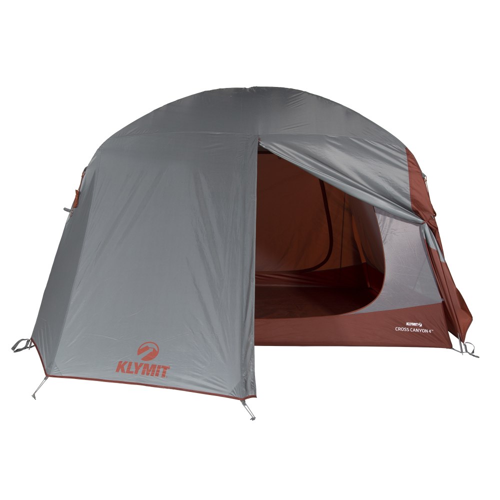 Cross Canyon 3 Tent - Red/Grey thumbnail