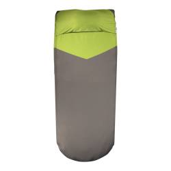 Klymit Luxe V Sheet Pad Cover - Green/Grey
