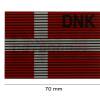 Clawgear Dual IR Patch Flag DNK Color, som kan ses i mørke