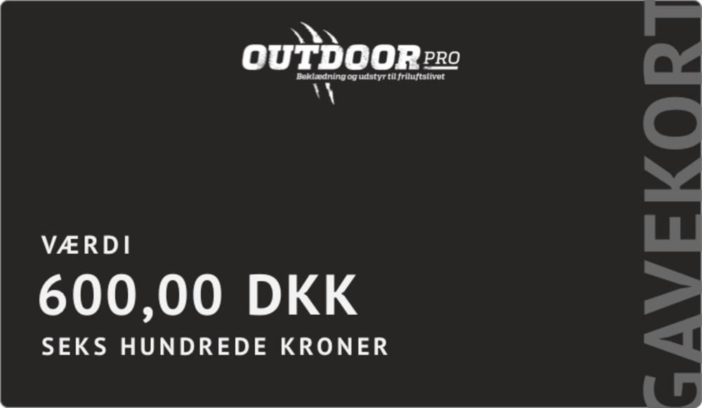 OutdoorPro.dk Gavekort 600 thumbnail
