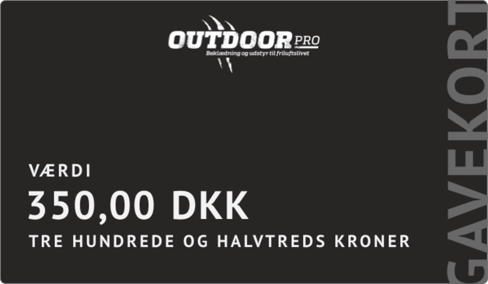 OutdoorPro.dk Gavekort 350 thumbnail