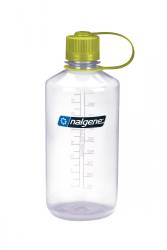 Nalgene - Narrow mouth 1000 ml CLEAR - outdoorpro.dk