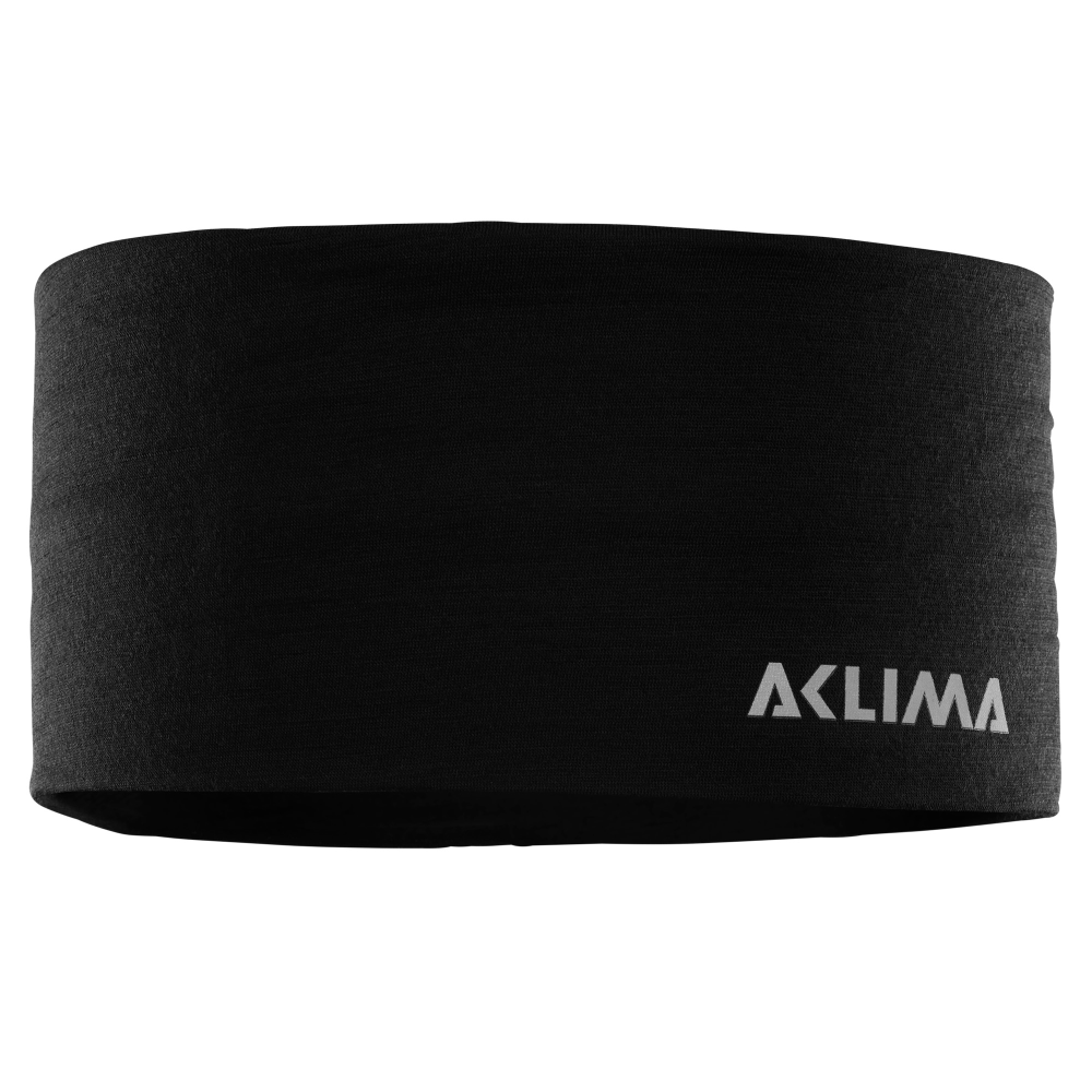 Aclima LightWool Headband - Jet Black - S