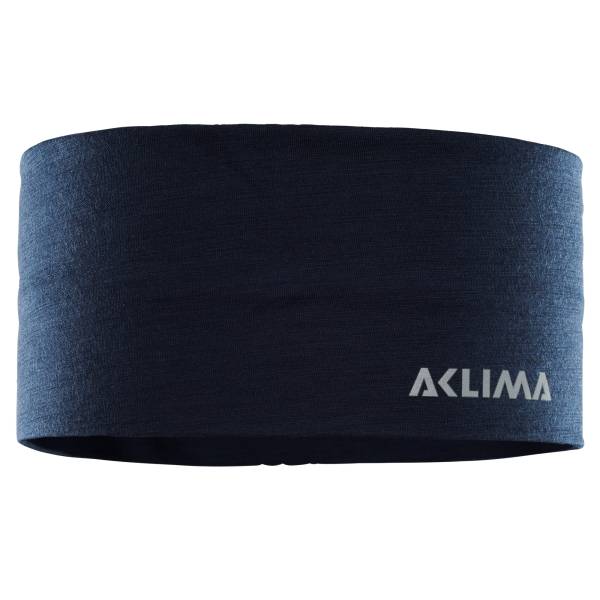 Aclima Lightwool Headband - Navy Blazer - outdoorpro.dk
