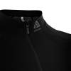 Aclima Lightwool Zip Shirt Mens - Jet Black - outdoorpro.dk