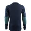 Aclima Warmwool Crew Neck Shirt Junior - Navy Blazer / North Atlantic - back- outdoorpro.dk