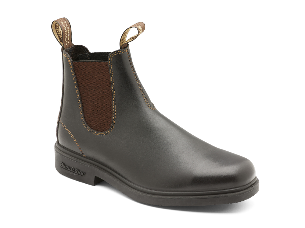 Blundstone Model 062 Dress Boots - Stout Brown Premium Oil Tanned - 44 EU (10 AU)