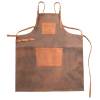 Buffalo Leather Apron with cross back strap