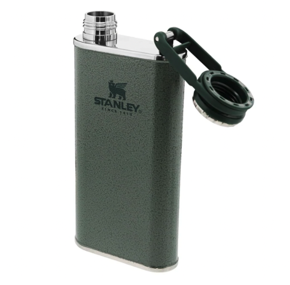 Stanley Classic Flask 0.23L - Hammertone Green thumbnail