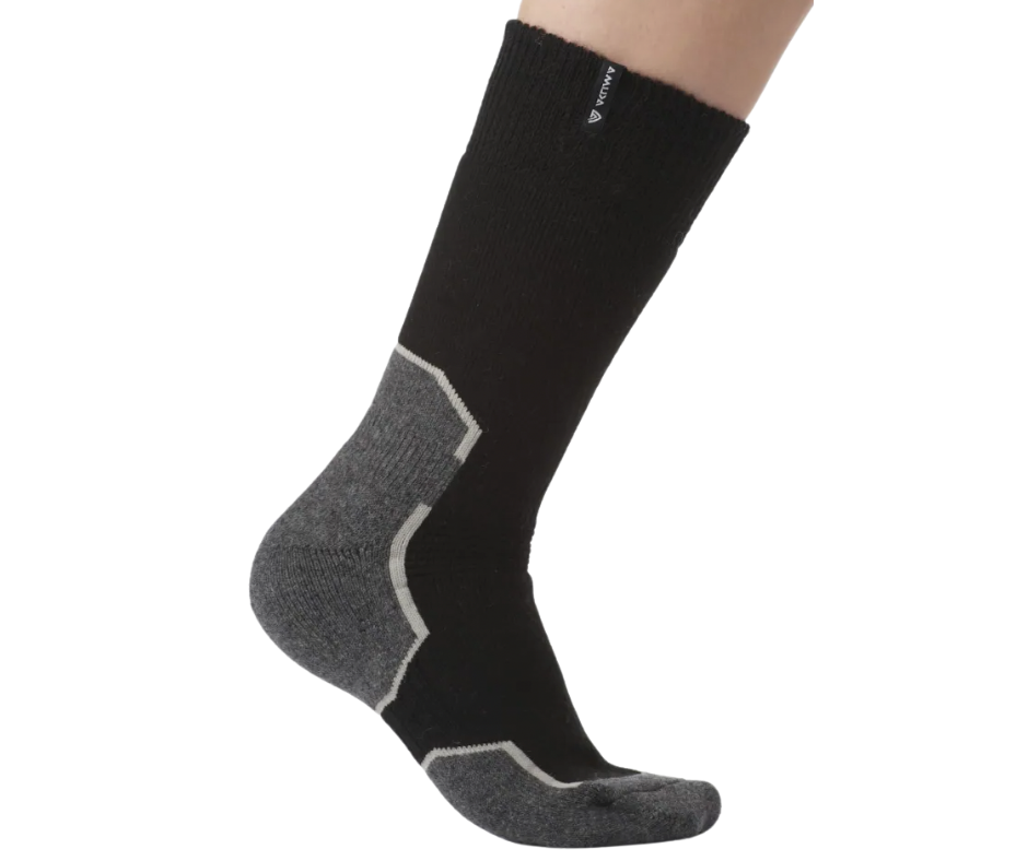 Aclima WarmWool Socks 1 par - Jet Black - XL thumbnail