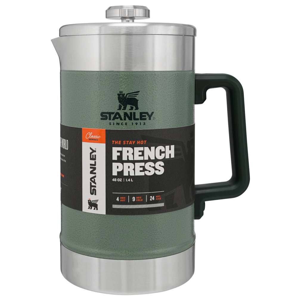 Stanley Stay-Hot French Press 1.4L Hammertone Green thumbnail