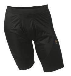WarmWool Shorts w/Windstopper Man - Jet Black