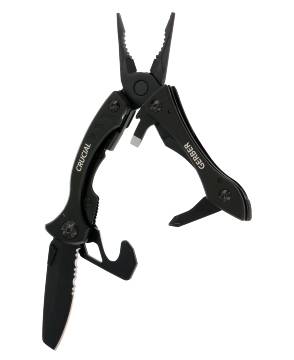 Crucial Black - With strap cutter