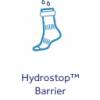 Seakskinz Waterproof all weather mid sock with hydrostop Black-Grey- outdoorpro.dk