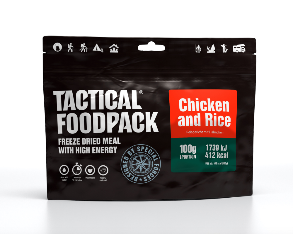 Tactical Foodpack Kylling og Ris 100g thumbnail