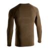 Claw Gear Merino Seamless Shirt LS - Stonegrey - Olive - outdoorpro.dk