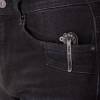 Blue Denim Tactical Jeans - Black Grey Washed