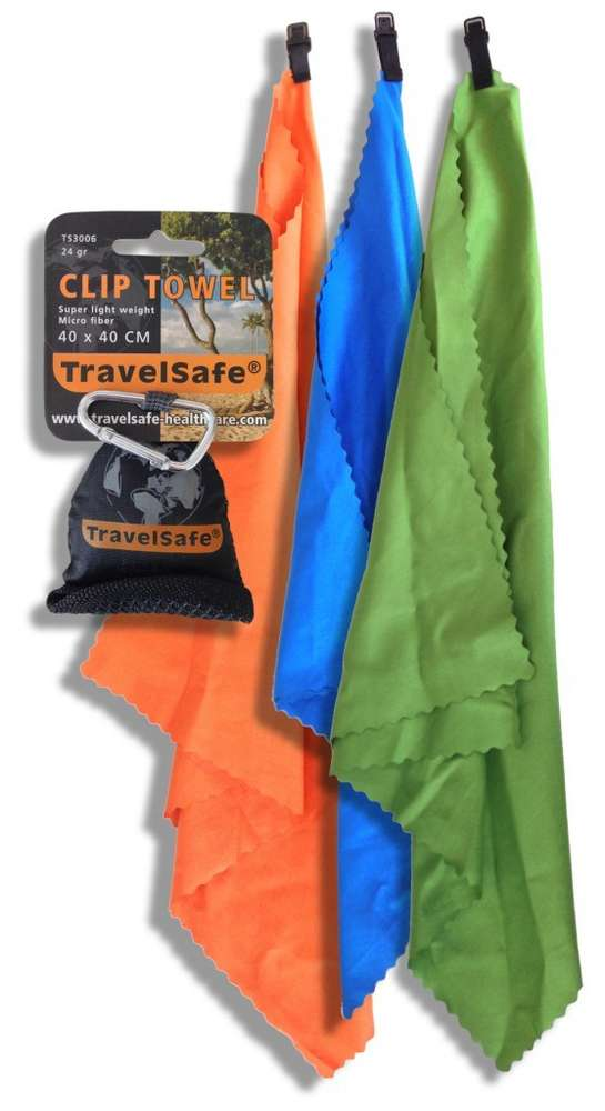 TravelSafe ClipTowel S 40x40 thumbnail