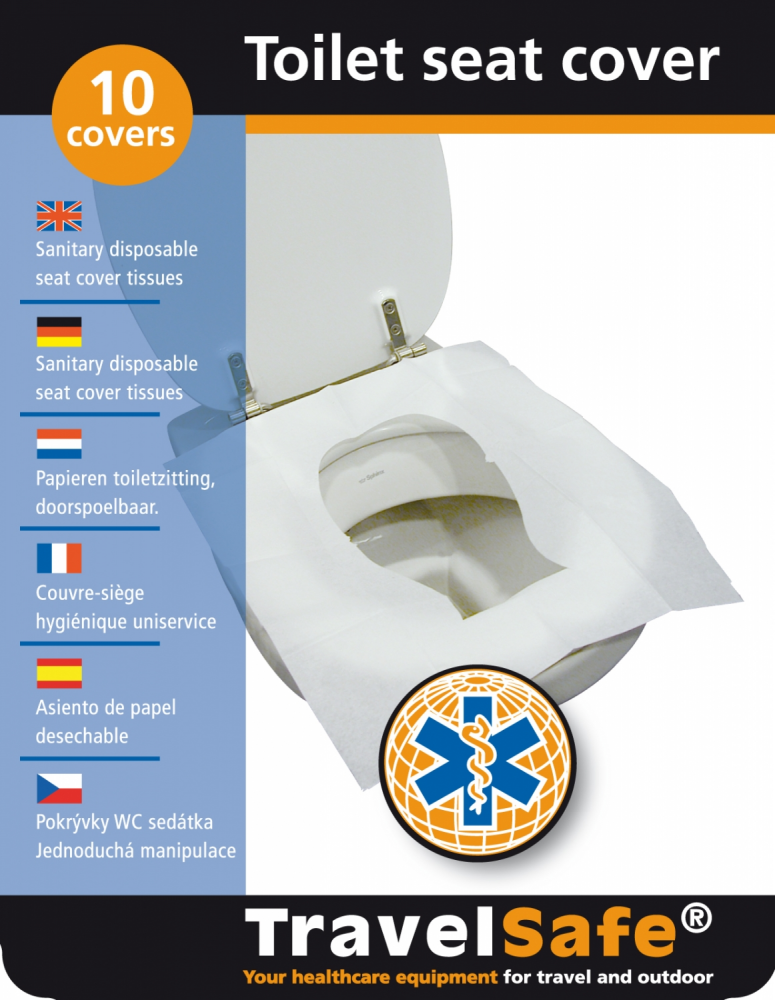 TravelSafe Toilet Seat Cover 10 stk. thumbnail