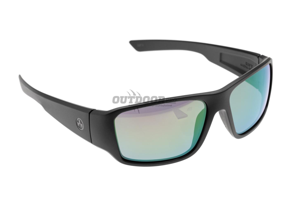 Magpul Rift - Polarized - Black Frame / High Contrast Violet Lens / Green Mirror