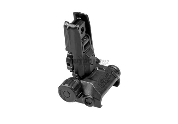 MBUS Pro LR Adjustable Rear Sight Black