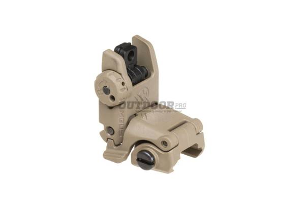 MBUS 2 Rear Back-Up Sight Dark Earth