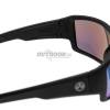 Ascent - Polarized - Black Frame / High Contrast Violet Lens / Green Mirror