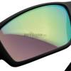 Ascent - Polarized - Black Frame / High Contrast Violet Lens / Green Mirror