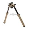 A.R.M.S. 17S Style 6.8-10.3 Inch Bipod Dark Earth