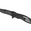 Extreme Ops SWA24S Serrated Folder Black