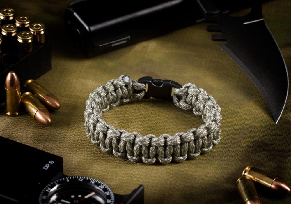 Invader Gear Paracord Bracelet Small Buckle ACU Camo ACU Camo