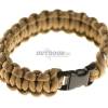 Paracord Bracelet Compact Coyote